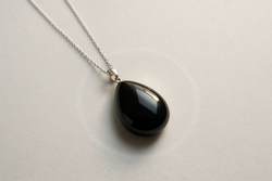Colgante de Obsidiana - Protección y Enraizamiento