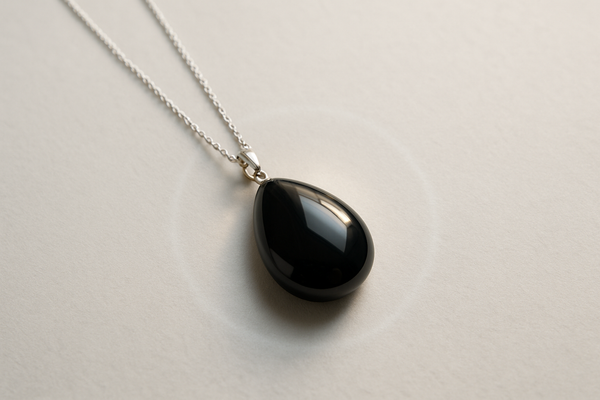 Colgante de Obsidiana - Protección y Enraizamiento
