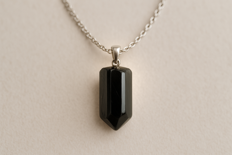 Colgante de Turmalina Negra - Protección Energética